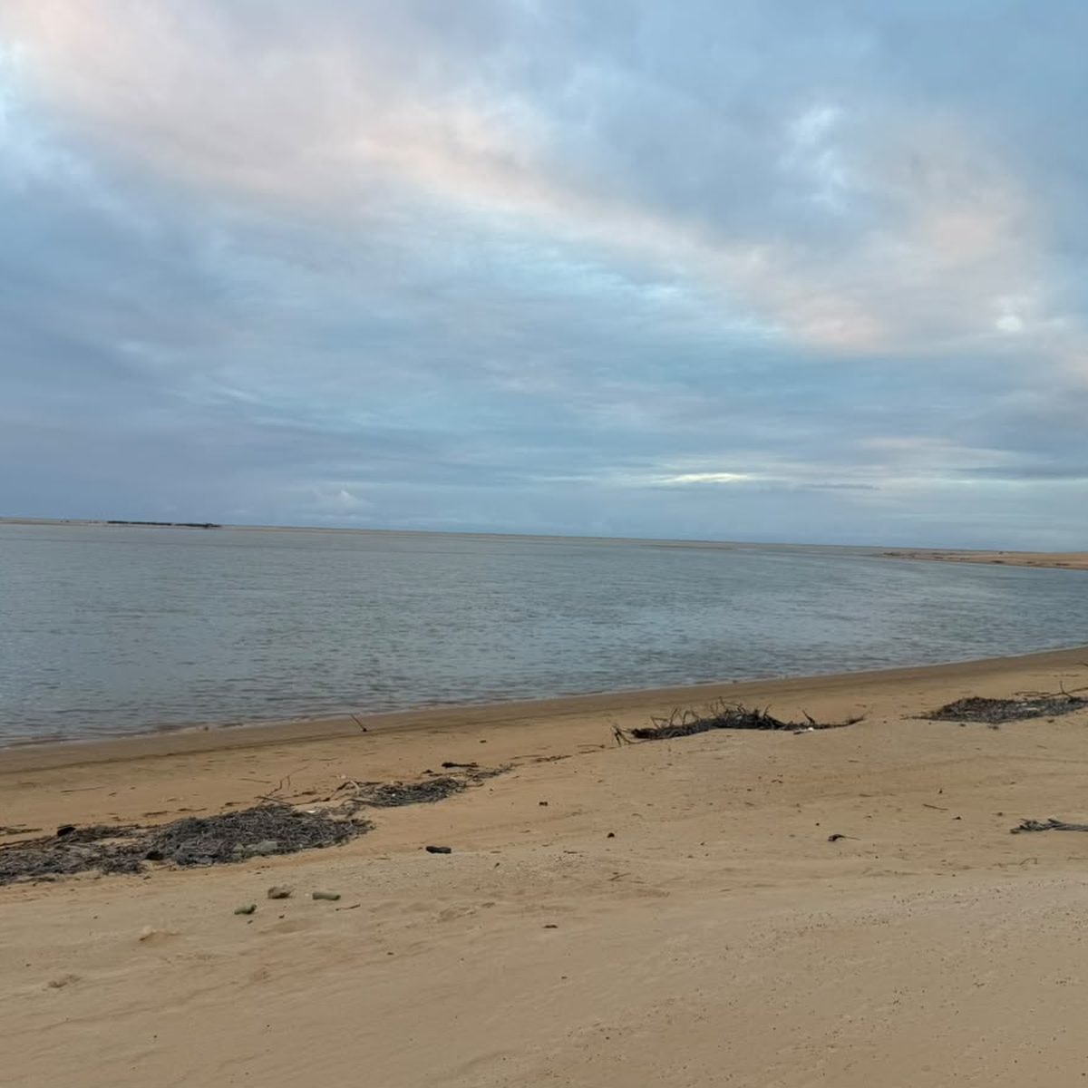 Chegada na barra